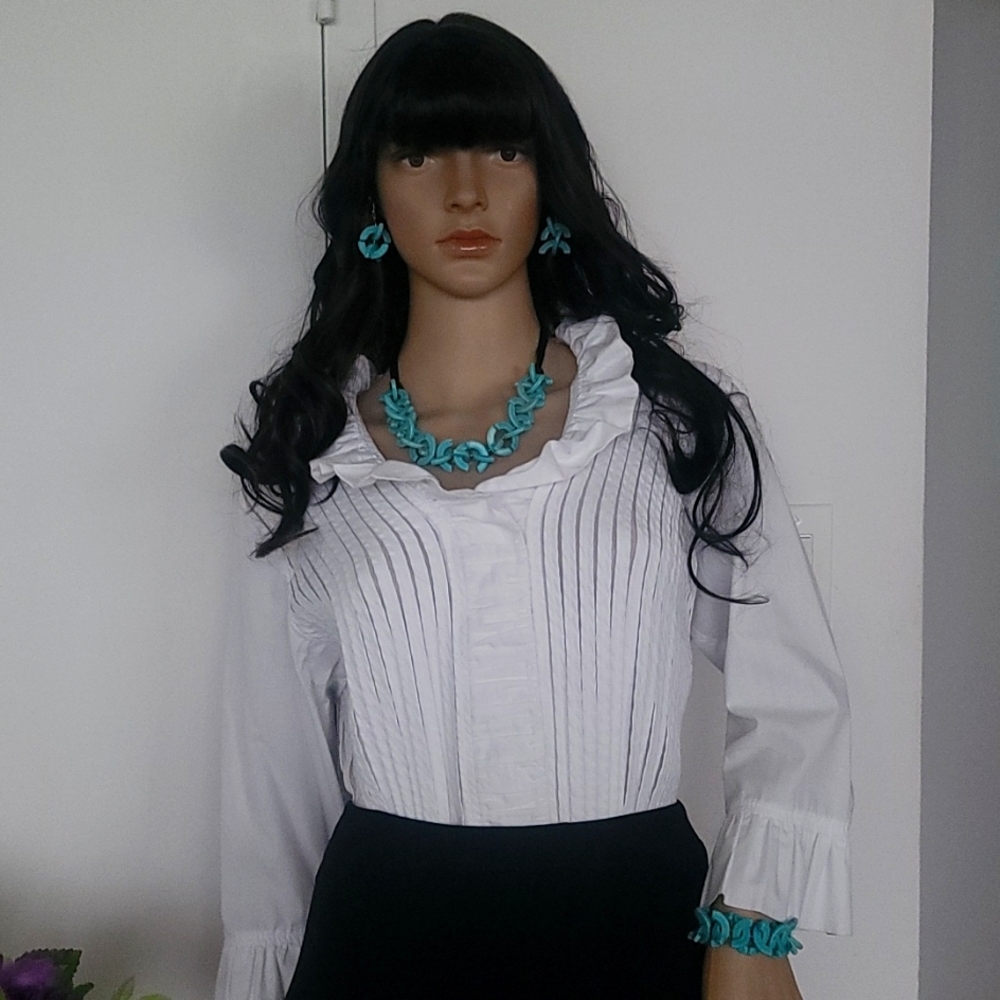 (NWT) Turquoise Agua Blue Fashion Set'